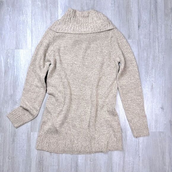 Karen Scott Women's NWT Beige Cream Cowl Neck Sweater XS - Picture 3 of 4